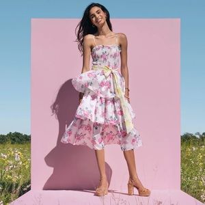 Loveshackfancy for target elise smocked tiered dress